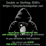 Darksidepoker Double or Nothing