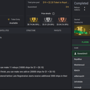 PCF Daily Grind NLHE on StockPoker - December 15, 2025