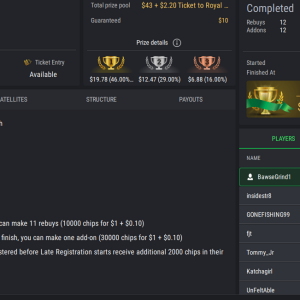 PCF Daily Grind PLO8 on StockPoker - December 31, 2025