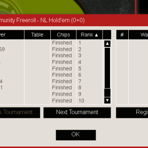 Won the $25 poker.community freeroll on DSP