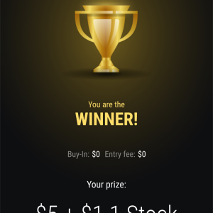 Winner of our daily freebuy