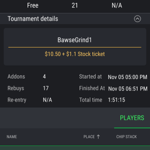 Won our daily freebuy on StockPoker