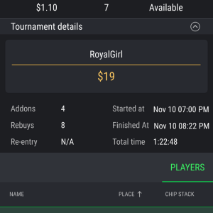 Daily Poker Community Buy-in on Stockpoker