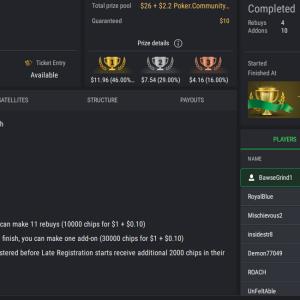 PCF Daily Grind HOE on StockPoker - November 11, 2025