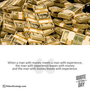 Experience Money Quote