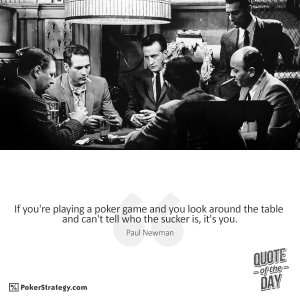 Sucker in Poker