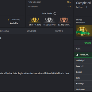 PCF Royal Rumble PLO8 PKO on StockPoker - November 15, 2025