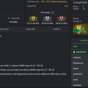 PCF Daily Grind H.O.E on StockPoker - December 09, 2025