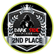 Second Place on DarkSidePoker Leaderboard