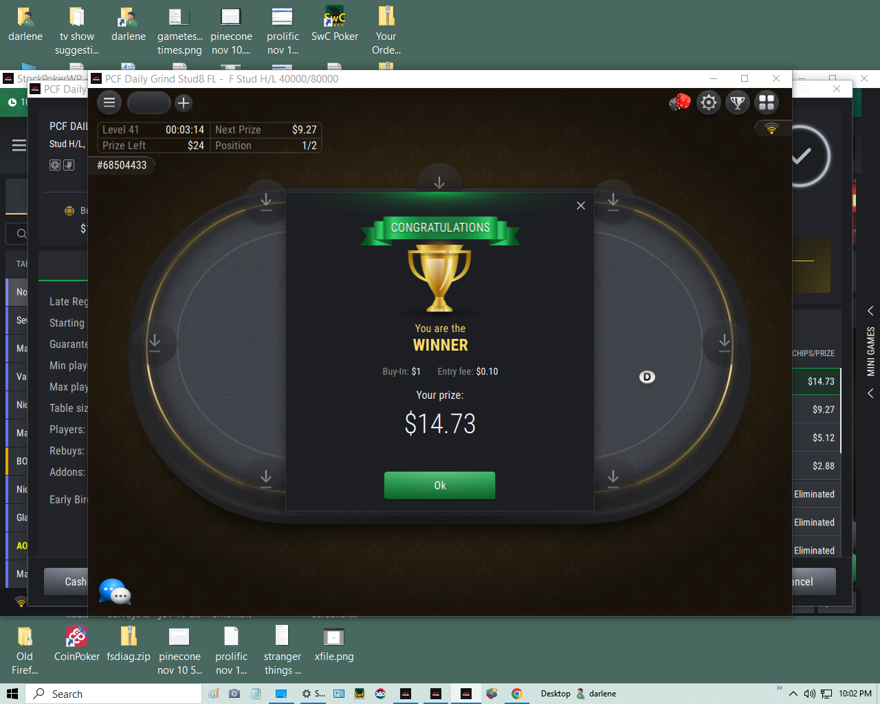 stud8 win thursday dec 4 win on stock.png