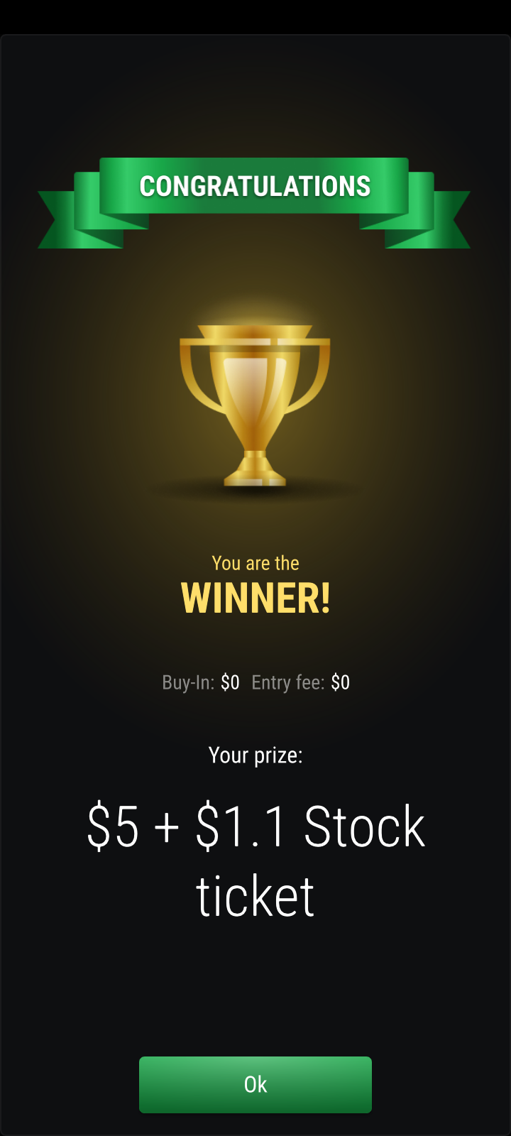 Winner of our daily freebuy