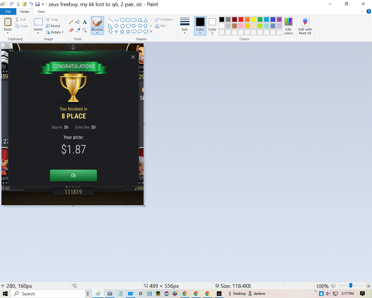 zeus lost kk to q6 2 pair.gif